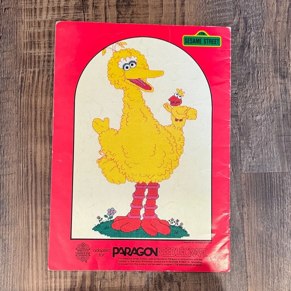 Sesame Street Counted Cross Stitch Patterns Booklet